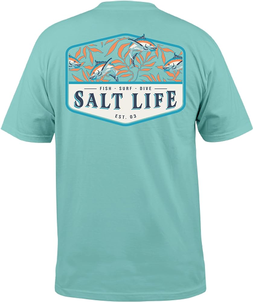 Salt Life Men's Hide N' Sea Short Sleeve Tee