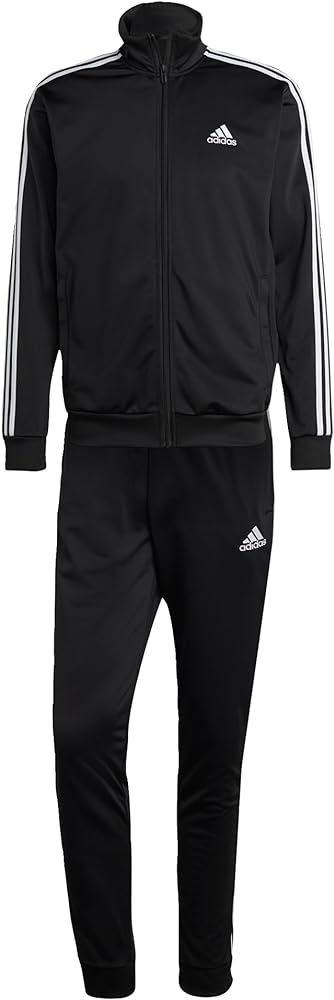 adidas Men's Sportswear Basic 3-stripes Tricot Track Suit