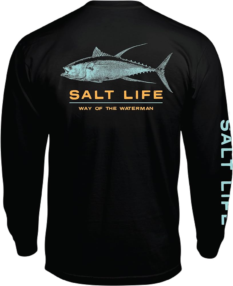 Salt Life Men's Deep Ventures Long Sleeve Tee