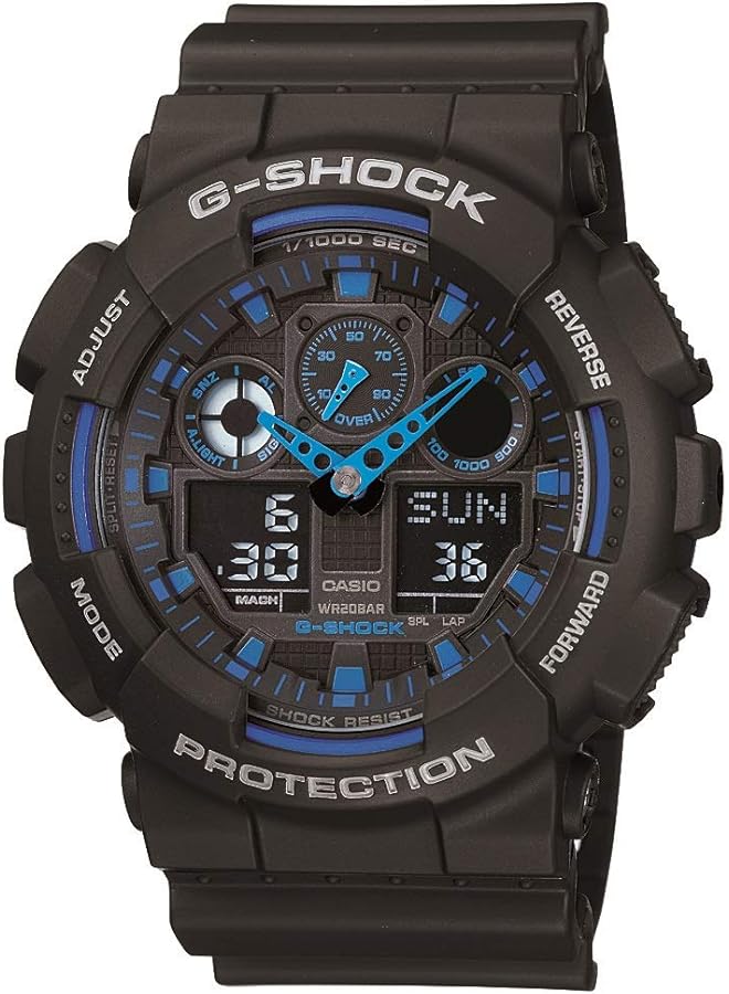 Casio Men's GA-100 XL Series G-Shock Quartz 200M WR Shock Resistant Watch