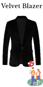 Mens Velvet Blazer