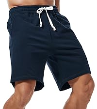 mens 8 inch sweat shorts