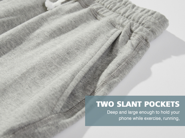 mens sweat shorts with pockets