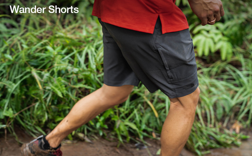 Lightweight, sweat-wicking men''s shorts for workouts or hitting the trail.