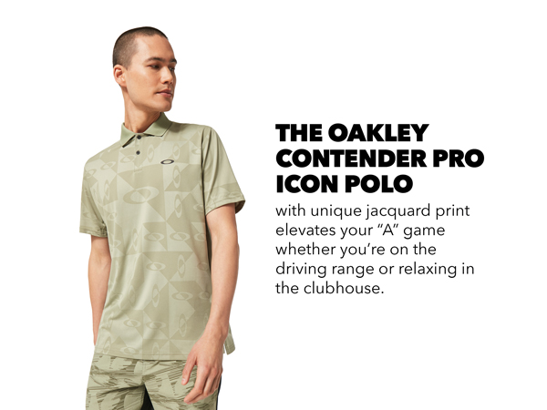 The Oakley Contender Pro Icon polo 