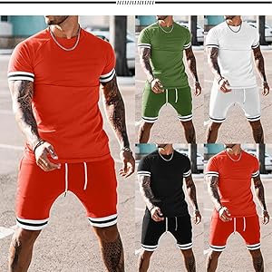 Men Summer Short Set