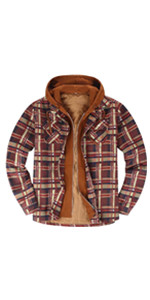 Winter Plaid Jackets For Men