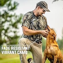 Fade resistant vibrant camo