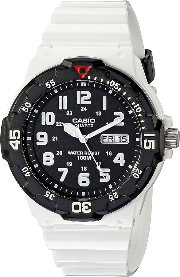 Casio Men's MRW-200HC-7BVCF Classic Analog Display Quartz White Watch