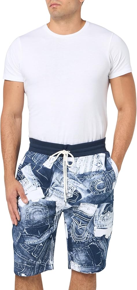 True Religion Men's AOP Shorts