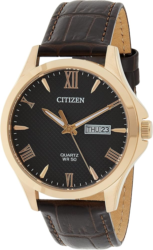 Citizen Analog Black Dial Men's Watch-BF2023-01H