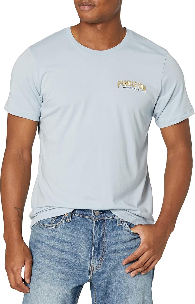 Pendleton Men's Short Sleeve Vintage Horseshoe Graphic T-shirt