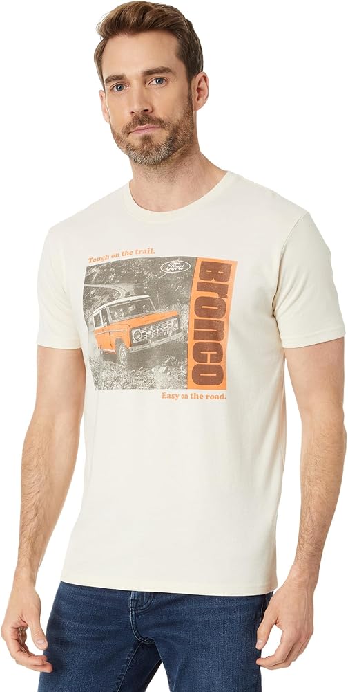 Lucky Brand Men's Bronco Photo Tee