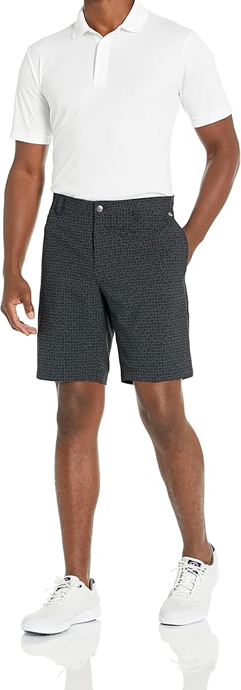 adidas Men's Abstract Print Golf Shorts