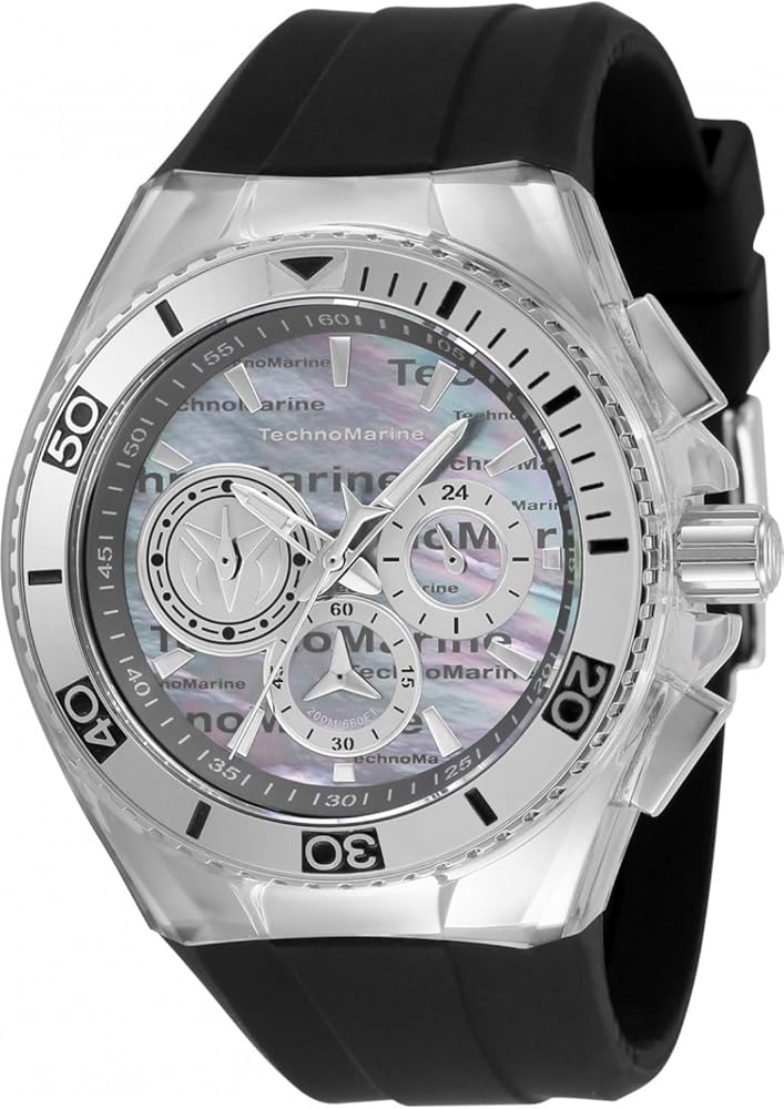 TechnoMarine Men's Cruise Mother of Pearl Dial Quartz Chronograph Watch TM120023