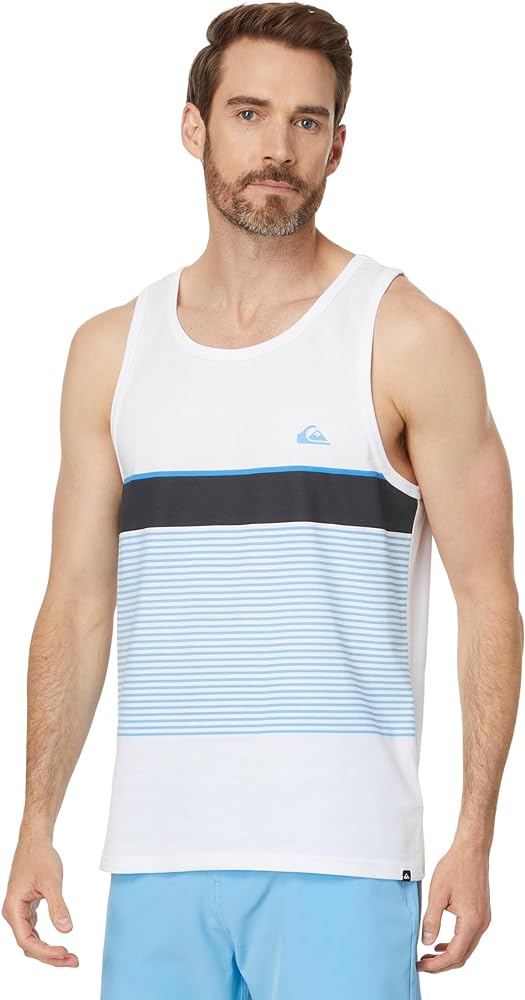 Quiksilver Men's Tijuana Stripe Tank Tee Shirt