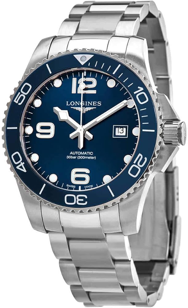 Longines HYDROCONQUEST Ceramic Bezel 43MM Blue DIAL Automatic Diving Watch L37824966