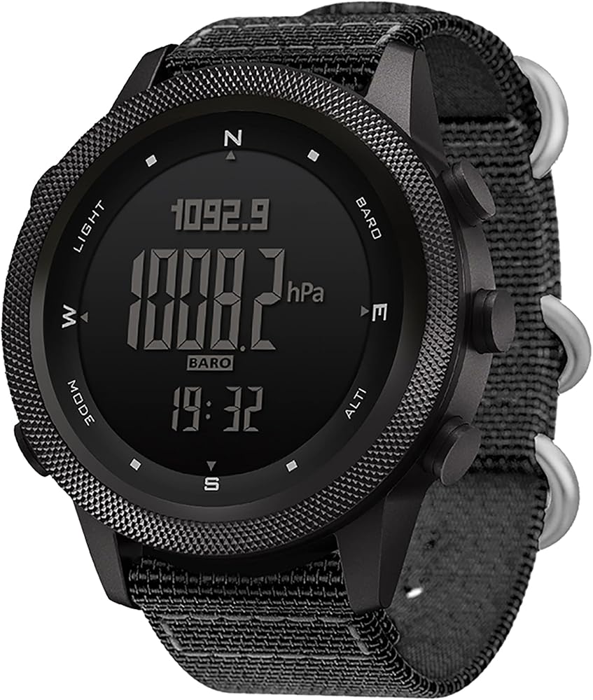 NORTH EDGE APACHE-46 Digital Sports Watches for Men Military Watches with Compass Temperature Steps Tracker Sport Tactical Survival Watches