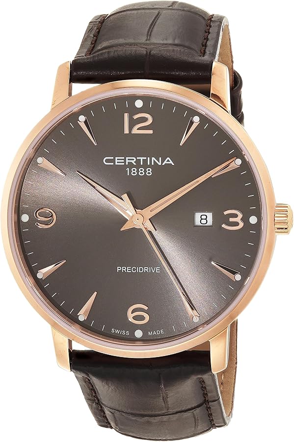 Certina, Mens, DS Caimano, Stainless Steel, Swiss Quartz Watch, C0354103608700