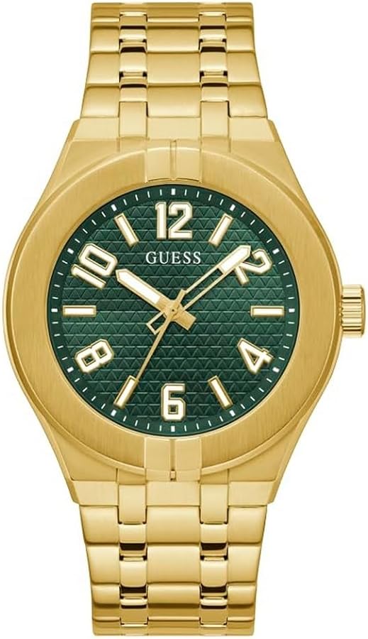 GUESS Men's 44mm Watch - Black Bracelet Black Dial Black Case