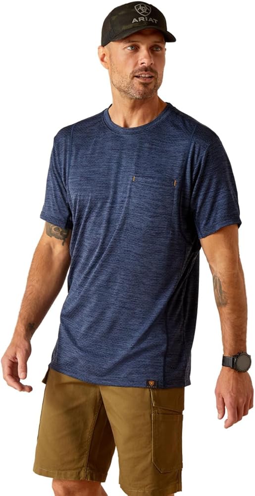 ARIAT Men's Rebar Evolution Athletic Fit T-Shirt