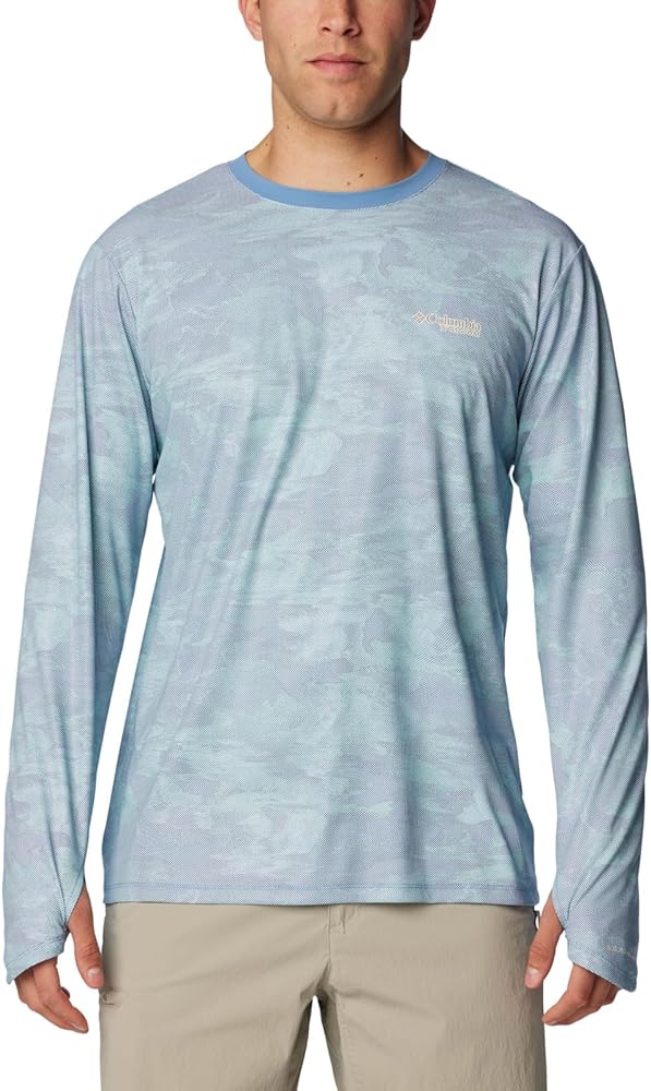 Columbia Men's Summit Valley Sun Deflector Long Sleeve Crew