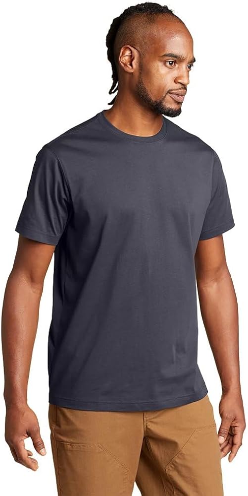 Eddie Bauer Men's Legend Wash 100% Cotton Short-Sleeve Classic T-Shirt