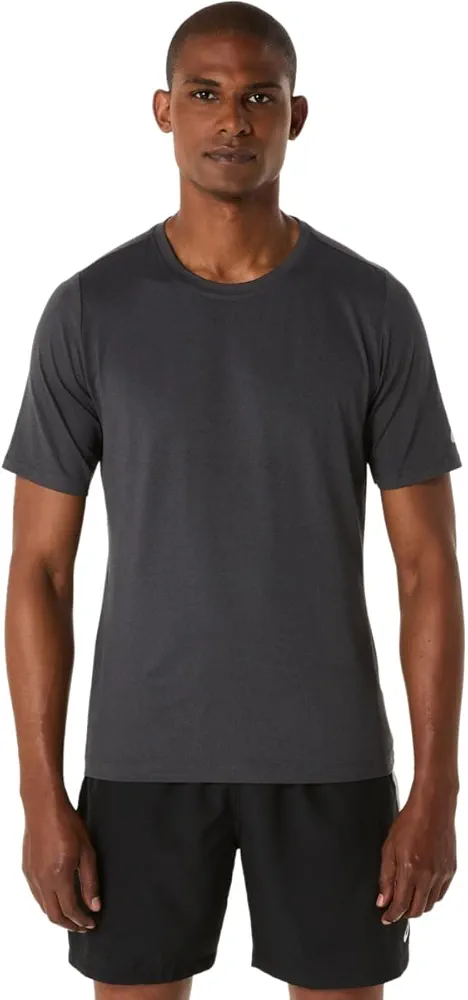 ASICS Men's Short Sleeve Heather TECH TOP Running Apparel