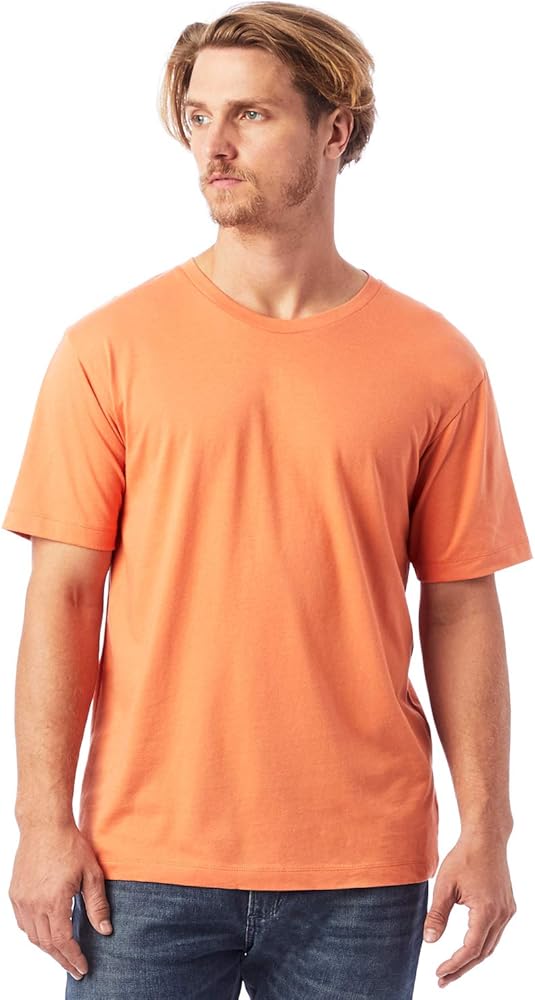 Alternative Men's Go-to Tee, Pumpkin, X-Large