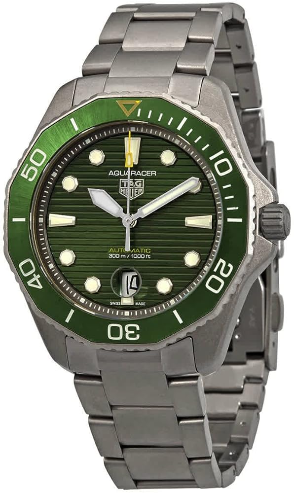 TAG Heuer Aquaracer Automatic Green Dial Men's Watch WBP208B.BF0631