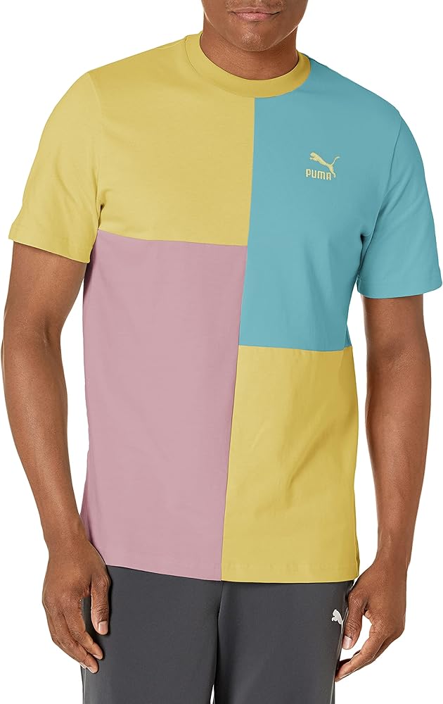 PUMA Men's Classics Patchwork Tee