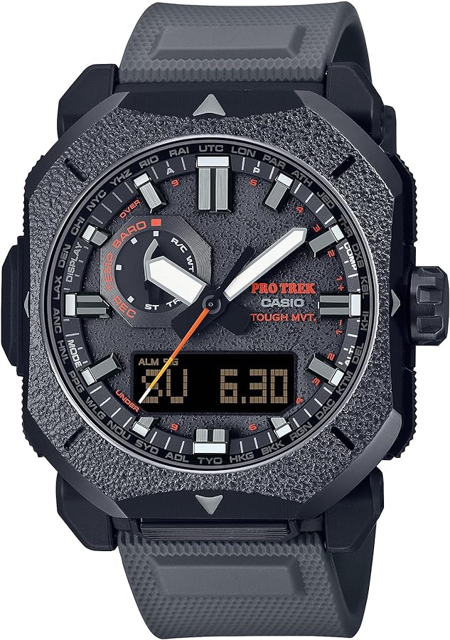 Casio Pro Trek Climber Line Tough Solar Bio-Based Resin Digital Watch