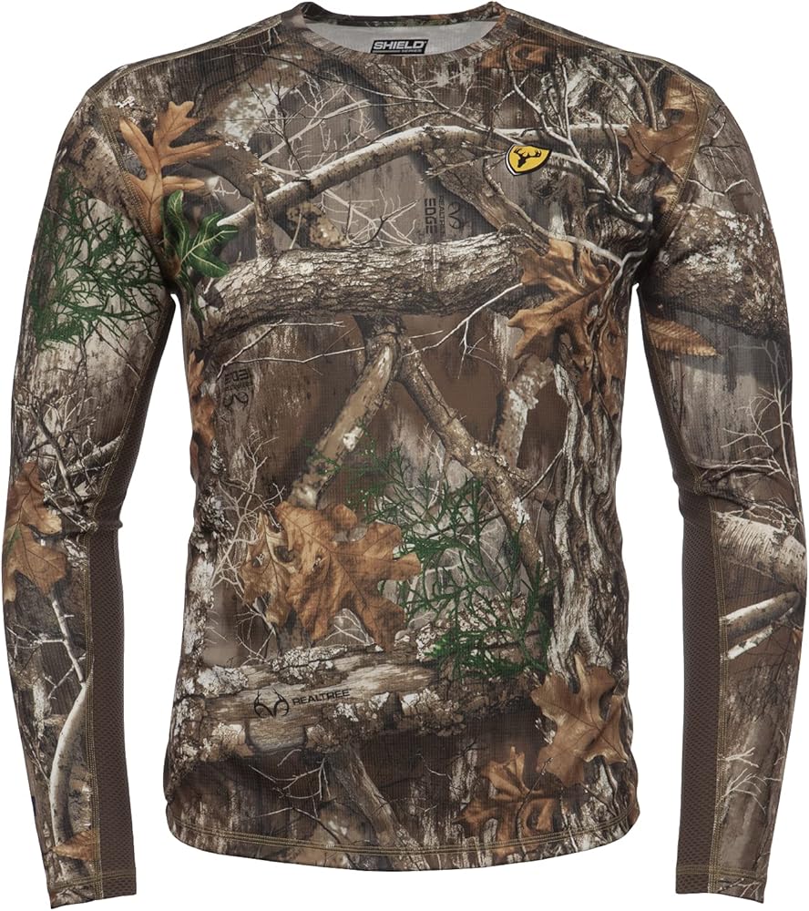 SCENTBLOCKER Scent Blocker Angatec Long Sleeve Performance Shirt, Hunting Clothes for Men