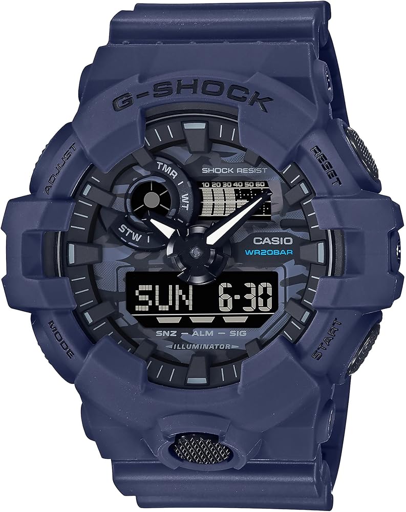 G-Shock GA700CA-2A Dial Camouflage Utility Watch, Camo