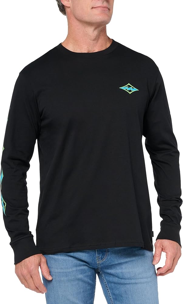 Billabong Men's Dbah Classic Long Sleeve Graphic Logo Tee