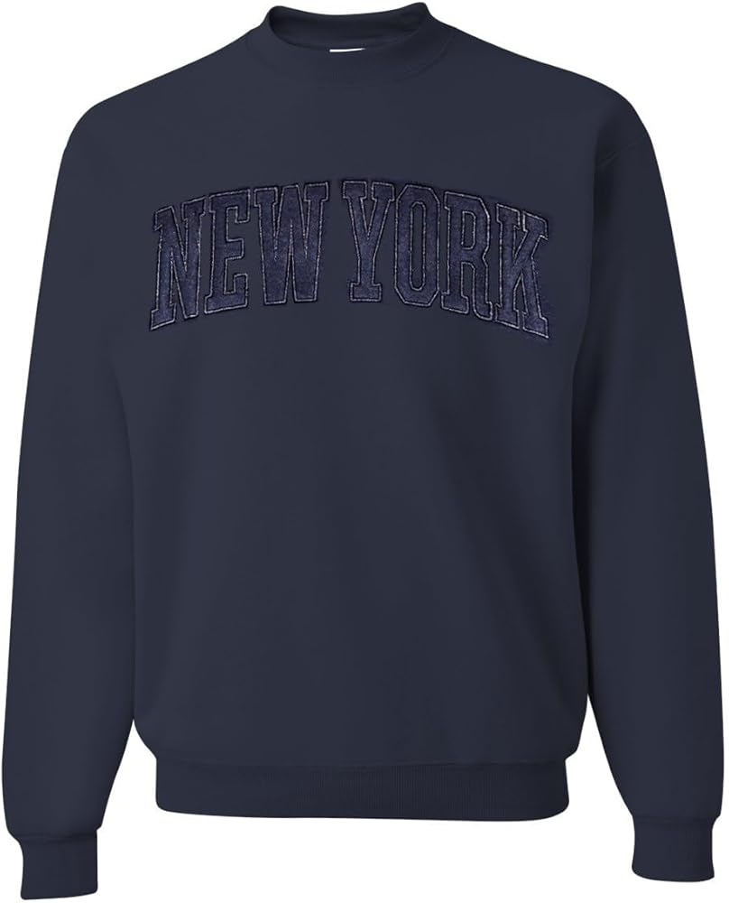 New York Shneel Patch Embroidered Sweatshirt