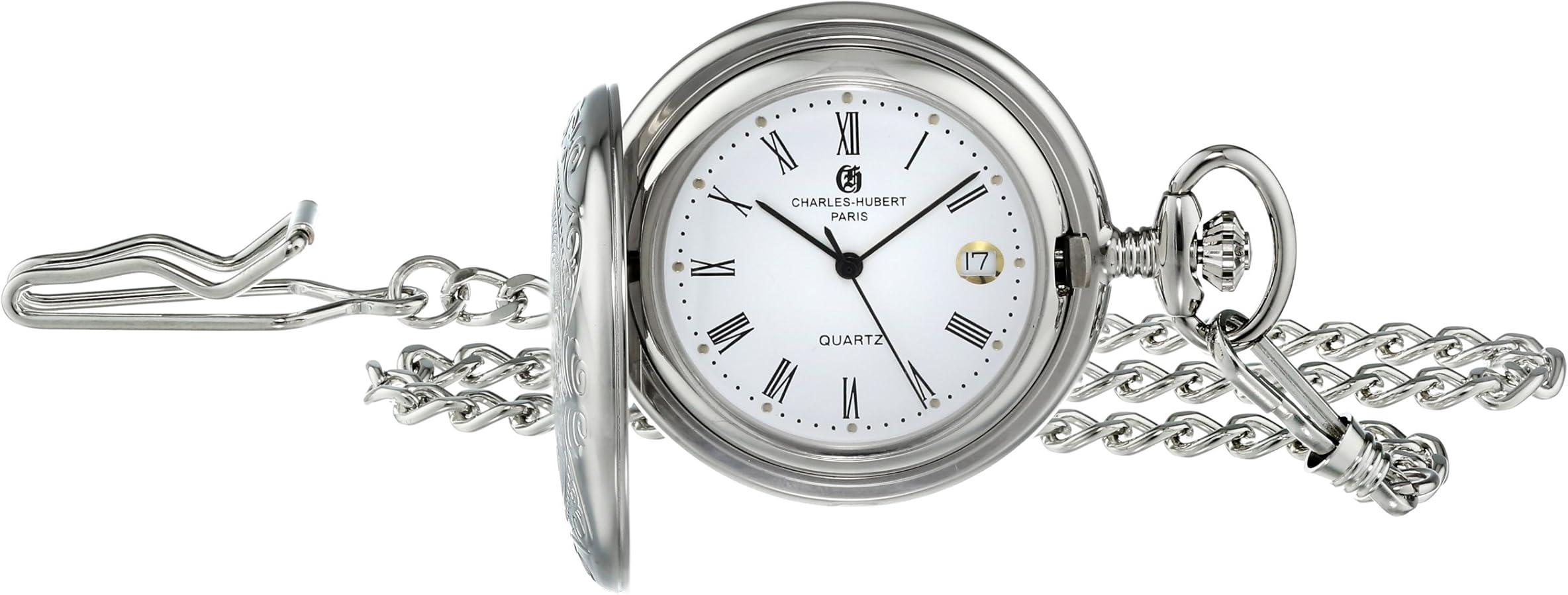 Charles-Hubert, Paris Quartz Pocket Watch