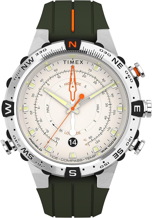 Timex Men's Expedition Tide-Temp-Compass 45mm Watch