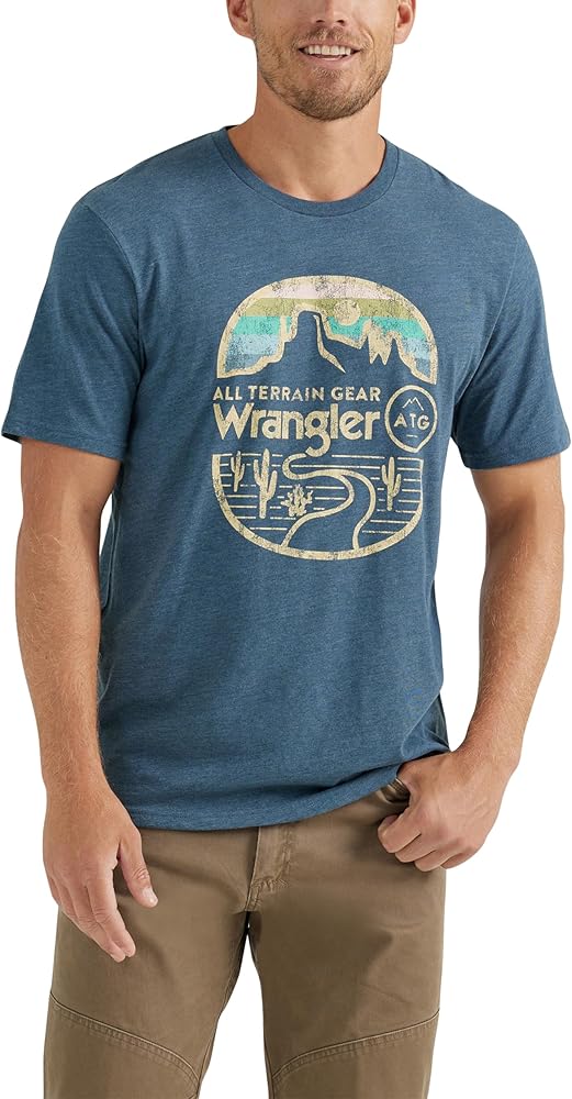 Wrangler Men's Short Sleeve Graphic T-shirt