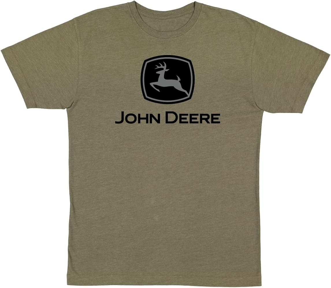 John Deere Mens Short Sleeve Graphic Tee Buck