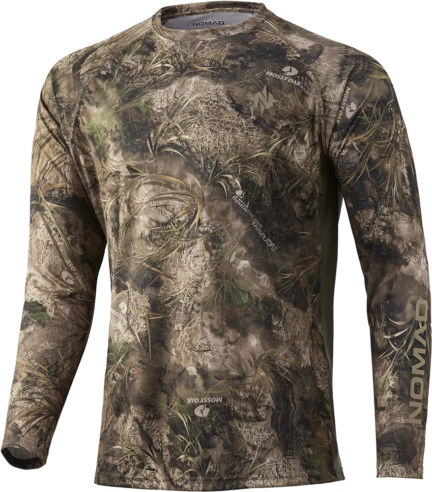 Nomad Men's Pursuit Long Sleeve Hunting Shirt W/Sun Protection