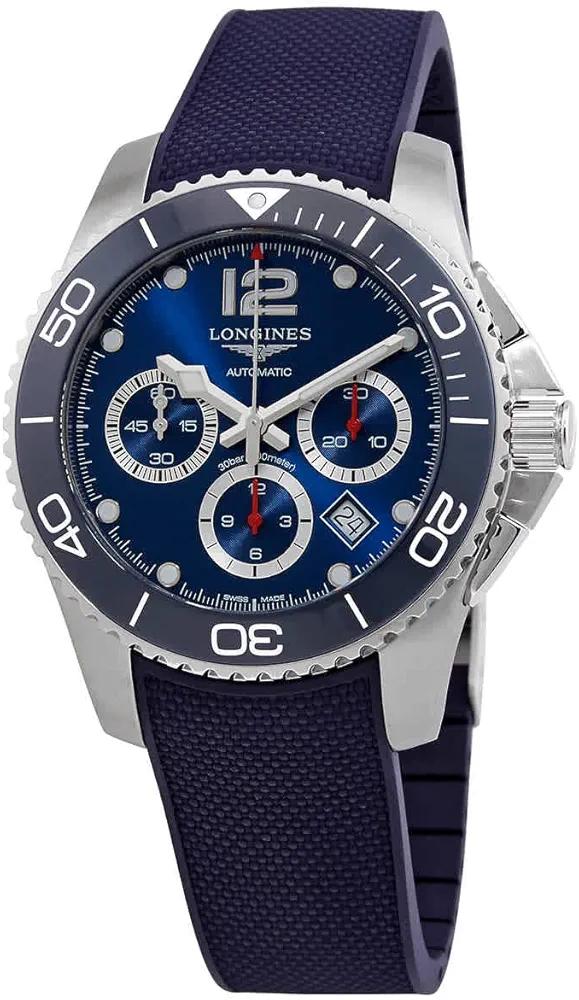 Longines HydroConquest Chronograph Automatic Blue Dial Men's Watch L38834969