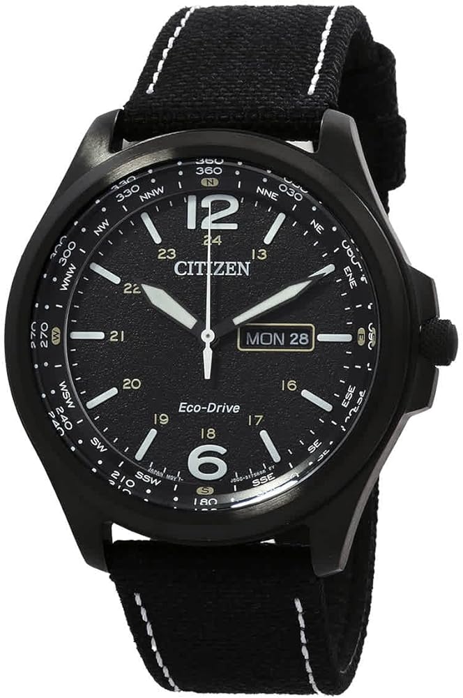 Citizen Classic Eco-Drive Black Dial Men's Watch AW0115-03E