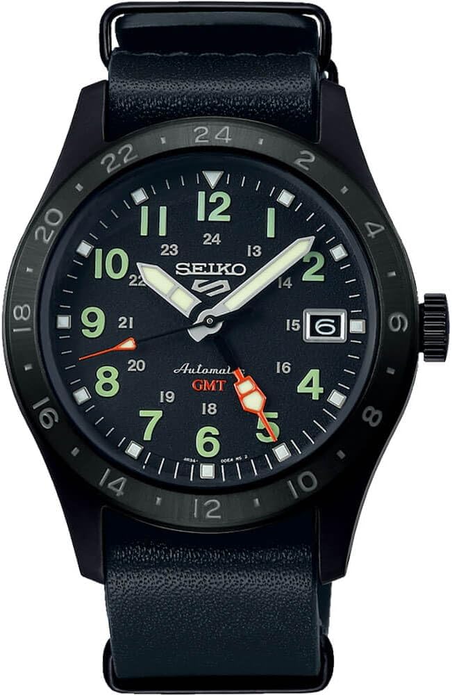 SEIKO Men's SSK025 5 Sports Field GMT Watch