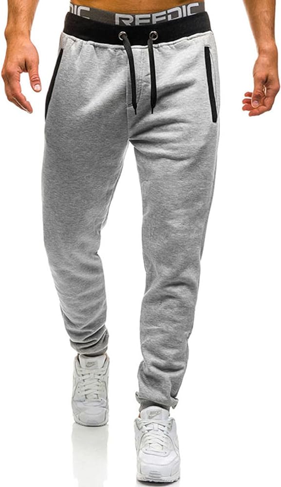 BUXKR Men's Sweatpants for Jogging Casual Joggers Pants for Gym Running or Athletic Workout