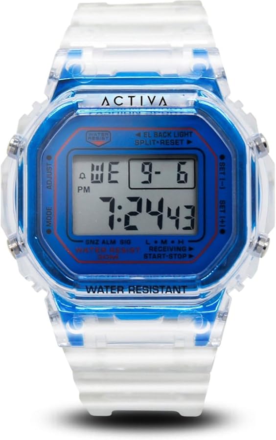 Invicta Shock resistant watch Clear Blue