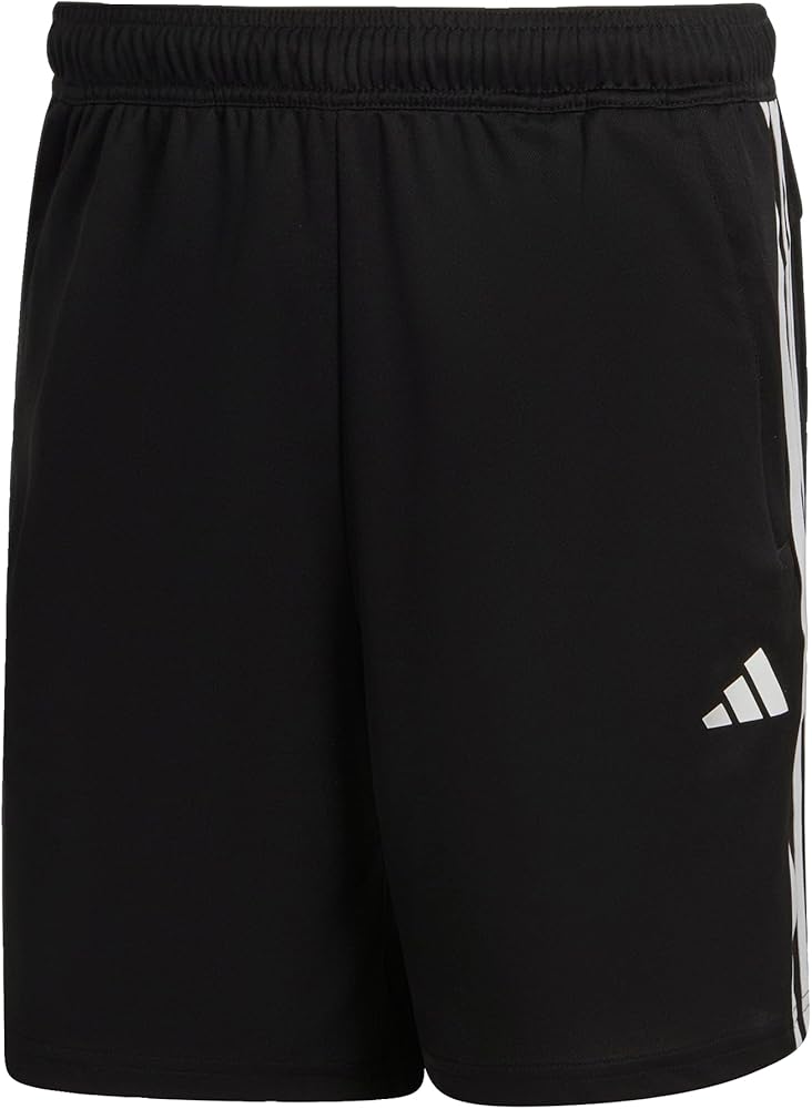 adidas Men's Train Essentials Piqué 3-Stripes Shorts