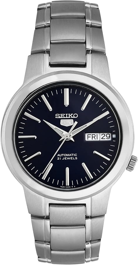 Seiko 5 Analog Navy Dial Men's Watch - SNKA05K1