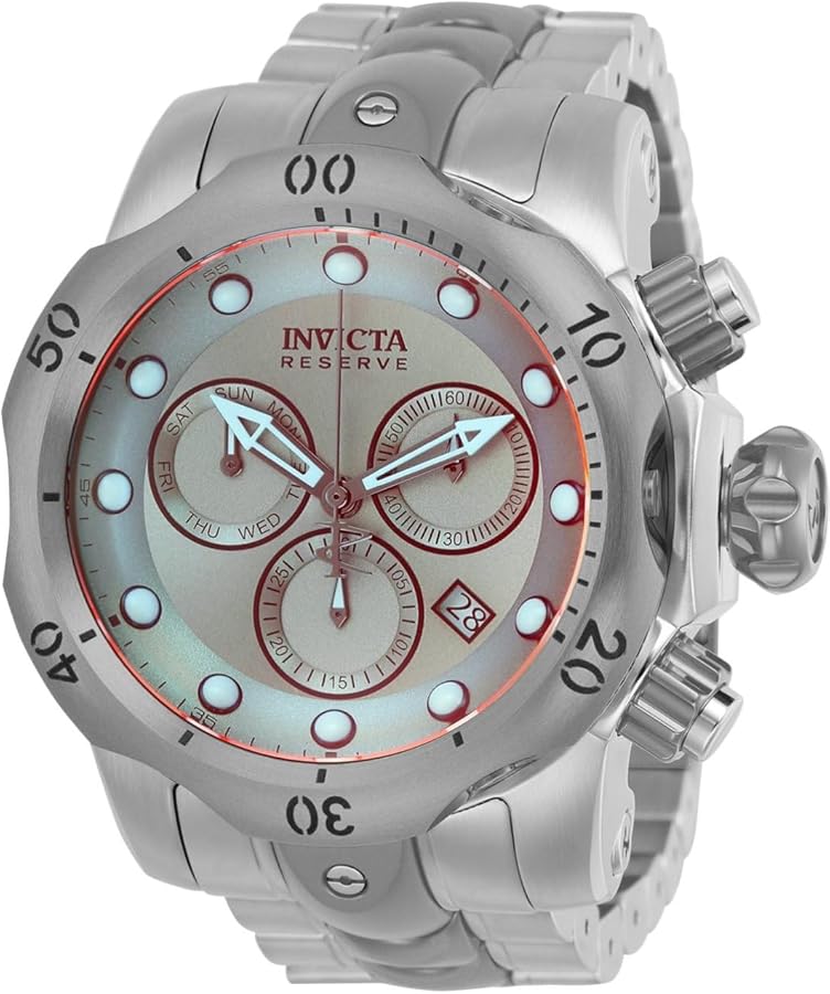 Invicta Men's 25043 Reserve Analog Display Quartz Silver Watch