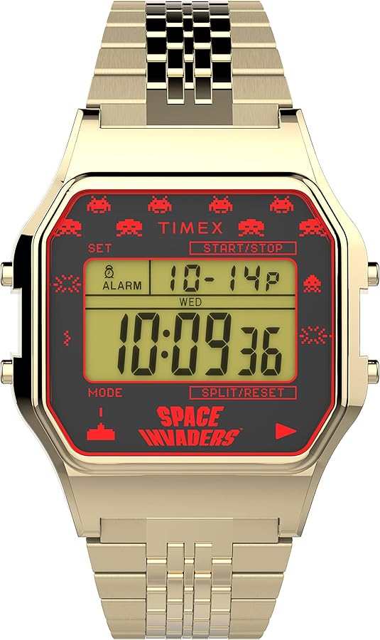 Timex x Space Invaders T80 34mm Watch